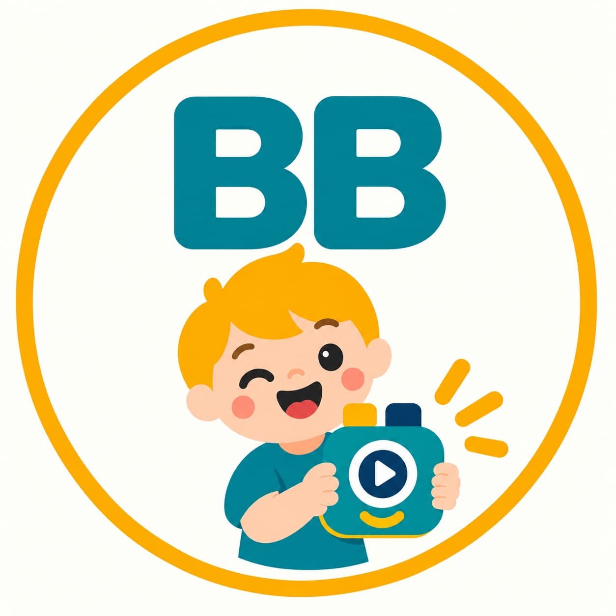 BBBrinca — criança com câmera de brinquedo